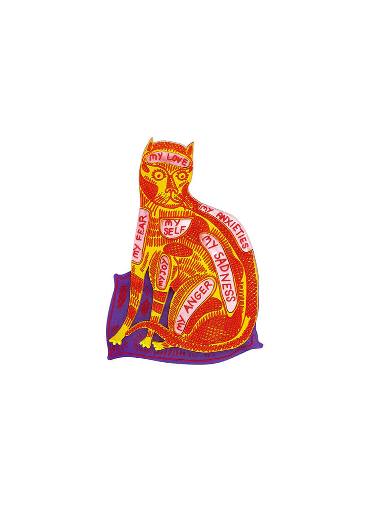 Broche Chat Intérieur