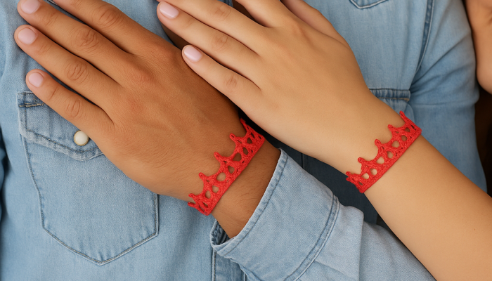 couple bracelet tour eiffel macrame couple bracelet tour eiffel macrame